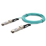 Picture of Mellanox® Compatible TAA 100GBase-AOC QSFP28 to QSFP28 Low Power Active Optical Cable (850nm, MMF, 70m, Infiniband EDR, LSZH)