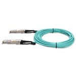 Picture of Cisco® Compatible TAA 100GBase-AOC QSFP28 to QSFP28 Low Power Active Optical Cable (850nm, MMF, 8m, Infiniband EDR, LSZH)