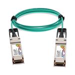 Picture of MSA and TAA Compliant 200GBase-AOC QSFP56 to QSFP56 Active Optical Cable (850nm, MMF, 25m)