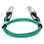 Picture of MSA and TAA Compliant 200GBase-AOC QSFP56 to QSFP56 Active Optical Cable (850nm, MMF, 3m)