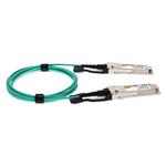 Picture of MSA and TAA Compliant 200GBase-AOC QSFP56 to QSFP56 Active Optical Cable (850nm, MMF, 7m)
