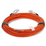Picture of MSA and TAA Compliant 40GBase-AOC QSFP+ to QSFP+ Orange Active Optical Cable (850nm, MMF, 50m)