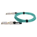 Picture of Dell® Compatible TAA 40GBase-AOC QSFP+ Active Optical Cable (850nm, MMF, 8m)