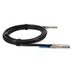 Picture of Arista Networks® Compatible TAA 40GBase-CU QSFP+ to QSFP+ Direct Attach Cable (Passive Twinax, 0.5m, Infiniband FDR10, 30AWG, LSZH)