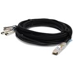 Picture of MSA and TAA Compliant 40GBase-CU QSFP+ to 4xSFP+ Direct Attach Cable (Passive Twinax, 50cm)