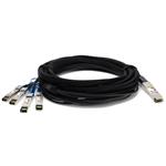 Picture of MSA and TAA Compliant 40GBase-CU QSFP+ to 4xSFP+ Direct Attach Cable (Passive Twinax, 50cm)
