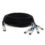 Picture of Cisco® QSFP-4x10G-AC10M Compatible TAA Compliant 40GBase-CU QSFP+ to 4xSFP+ Direct Attach Cable (Active Twinax, 10m)