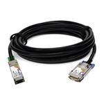Picture of MSA and TAA Compliant 10GBase-CX QSFP+ to CX4 Direct Attach Cable (Passive Twinax, 7m)
