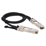 Picture of MSA and TAA 400GBase-AEC QSFP112 to QSFP112 Active Electrical Cable (AEC, 3m, CMIS 5.2)