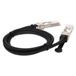 Picture of MSA and TAA 400GBase-AEC QSFP112 to QSFP112 Active Electrical Cable (AEC, 4m, CMIS 5.2)