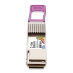 Picture of Calix® Compatible TAA 100GBase-ZR4 Lite BX QSFP28 Transceiver (SMF, 1272.55nmTx/1310.19nmRx, 70km, LC, DOM)