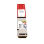 Picture of Alcatel-Lucent Nokia® Compatible TAA 100GBase-ER4L QSFP28 Transceiver (SMF, 1310nm, LC, DOM, 40km, -40 to 85C)