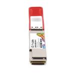 Picture of Alcatel-Lucent Nokia® Compatible TAA 100GBase-ER4 QSFP28 Transceiver (SMF, 1295nm to 1309nm, 40km, LC, DOM)