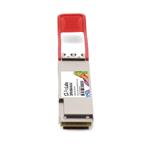Picture of Alcatel-Lucent Nokia® Compatible TAA 100GBase-ER4 QSFP28 Transceiver (SMF, 1295nm to 1309nm, 40km, LC, DOM)
