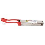Picture of Rad® Compatible TAA 100GBase-ER4L QSFP28 Transceiver (SMF, 1295nm to 1309nm, 40km (w/host FEC), LC, DOM)