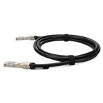 Picture of Mellanox® Compatible TAA 100GBase-CU QSFP28 to QSFP28 Direct Attach Cable (Passive Twinax, 0.5m, Infiniband EDR, 30AWG, LSZH)