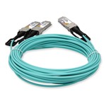 Picture of Mellanox® Compatible TAA Compliant 100GBase-CU QSFP28 to 2xQSFP28 Active Optical Cable (850nm, MMF, 2m)