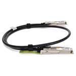 Picture of Mellanox® Compatible TAA 100GBase-CU QSFP56 to QSFP56 Direct Attach Cable (Passive Twinax, 2m)