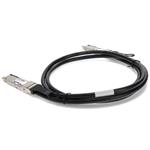 Picture of MSA and TAA Compliant 200GBase-CU QSFP-DD to QSFP-DD Direct Attach Cable (Passive Twinax, 1m)