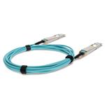 Picture of MSA and TAA Compliant 400GBase-AOC QSFP-DD to QSFP-DD Active Optical Cable (850nm, MMF, 4m)