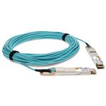 Picture of MSA and TAA Compliant 400GBase-AOC QSFP-DD to QSFP-DD Active Optical Cable (850nm, MMF, 1.5m)