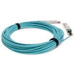 Picture of MSA and TAA 400GBase-AOC QSFP-DD to QSFP-DD Active Optical Cable (850nm, MMF, 15m)