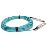 Picture of MSA and TAA 400GBase-AOC QSFP-DD to QSFP-DD Active Optical Cable (850nm, MMF, 15m)