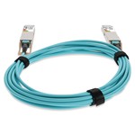 Picture of MSA and TAA 400GBase-AOC QSFP-DD to QSFP-DD Active Optical Cable CMIS4.0 (850nm, MMF, 2m)