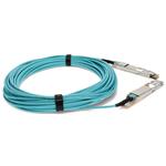 Picture of MSA and TAA Compliant 400GBase-AOC QSFP-DD to QSFP-DD Active Optical Cable (850nm, MMF, 30m)