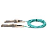 Picture of Dell® Compatible TAA 400GBase-AOC QSFP-DD to QSFP-DD Low Power Active Optical Cable (850nm, MMF, 10m)