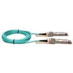 Picture of Dell® Compatible TAA 400GBase-AOC QSFP-DD to QSFP-DD Low Power Active Optical Cable (850nm, MMF, 10m)