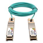 Picture of Dell® Compatible TAA 400GBase-AOC QSFP-DD to QSFP-DD Low Power Active Optical Cable (850nm, MMF, 10m)