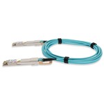 Picture of Mellanox® Compatible TAA 400GBase-AOC QSFP-DD to QSFP-DD Active Optical Cable (850nm, MMF, 5m)