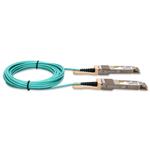 Picture of Cisco® Compatible TAA 400GBase-AOC QSFP-DD to QSFP-DD Low Power Active Optical Cable (850nm, MMF, 9m)
