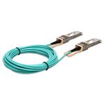Picture of Juniper Networks® Compatible TAA 400GBase-AOC QSFP-DD to QSFP-DD Low Power Active Optical Cable (850nm, MMF, 9m)