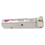 Picture of MikroTik® S-53LC10D Compatible TAA 1000Base-BX SFP Transceiver (SMF, 1550nmTx/1310nmRx, 10km, LC, DOM)