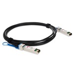 Picture of Siemon® S1S28P263.0-02L Compatible TAA 25GBase-CU SFP28 Direct Attach Cable (Passive Twinax, 3m, White)