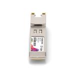 Picture of Brocade® Compatible TAA 10/100/1000Base-TX SFP Transceiver (Copper, RJ-45, 100m, SGMII, LOS, Auto Negotiation, Trap Door and Wire Bail)