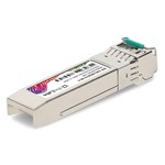Picture of Dell® Compatible TAA 10GBase-BX SFP+ Transceiver (SMF, 1330nmTx/1270nmRx, 20km, LC, DOM)