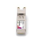 Picture of Alcatel-Lucent Nokia® Compatible TAA 10/100/1000/2500/5000/10000NBase-T SFP+ Transceiver (Copper, 100/30m, RJ-45)