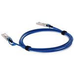 Picture of MSA and TAA Compliant 10GBase-CU SFP+ Blue Direct Attach Cable (Passive Twinax, 3m)