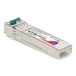 Picture of Fortinet® Compatible TAA 10GBase-BX SFP+ Transceiver (SMF, 1330nmTx/1270nmRx, 60km, LC, DOM)