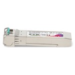 Picture of Alcatel-Lucent Nokia® Compatible TAA 10GBase-BX SFP+ Transceiver (SMF, 1330nmTx/1270nmRx, 20km, LC, DOM, -40 to 85C)