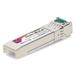Picture of Alcatel-Lucent Nokia® Compatible TAA 10GBase-BX SFP+ Transceiver (SMF, 1330nmTx/1270nmRx, 20km, LC, DOM, -40 to 85C)
