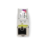 Picture of MSA and TAA 10GBase-BX SFP+ Transceiver (SMF, 1490nmTx/1310nmRx, 10km, SC, DOM)