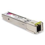 Picture of MSA and TAA 10GBase-BX SFP+ Transceiver (SMF, 1270nmTx/1330nmRx, 10km, SC, DOM)