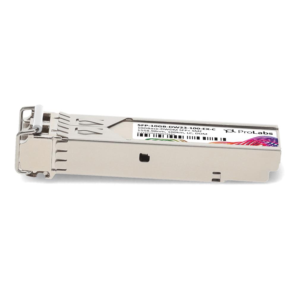 Picture of Extreme Networks® Compatible TAA 10GBase-DWDM SFP+ Transceiver C-Band 100GHz (SMF, 1558.98nm, 100km, LC, DOM)