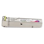 Picture of Net Insight® Compatible TAA 1000Base-BX SFP Transceiver (SMF, 1550nmTx/1310nmRx, 80km, LC, DOM, -40 to 85C)