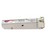 Picture of Net Insight® Compatible TAA 1000Base-BX SFP Transceiver (SMF, 1550nmTx/1310nmRx, 80km, LC, DOM, -40 to 85C)