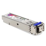 Picture of Net Insight® Compatible TAA 1000Base-BX SFP Transceiver (SMF, 1310nmTx/1550nmRx, 80km, LC, DOM, -40 to 85C)